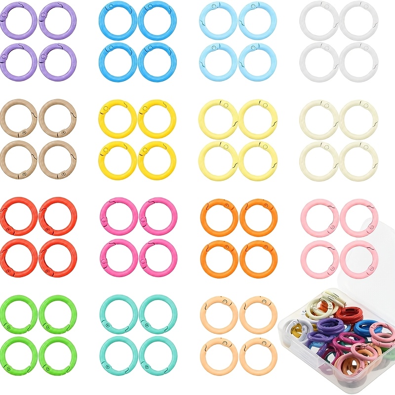 100 sztuk kolorowych okrągłych – Jewelry Making Kit For Beginners recenzja i cena
