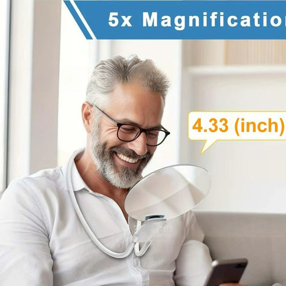 1 szt. Lupa powiększająca 5X,  – Jewelry Making For Seniors recenzja i cena