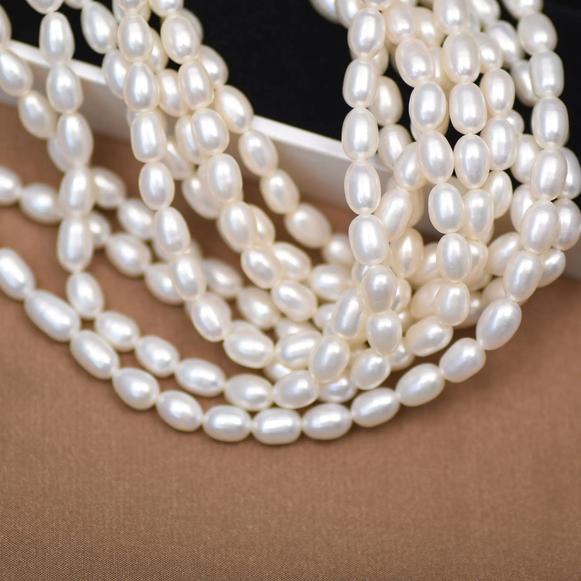 4A 5‑6mm Naturalne białe perły – Jewelry Making The Well recenzja i cena