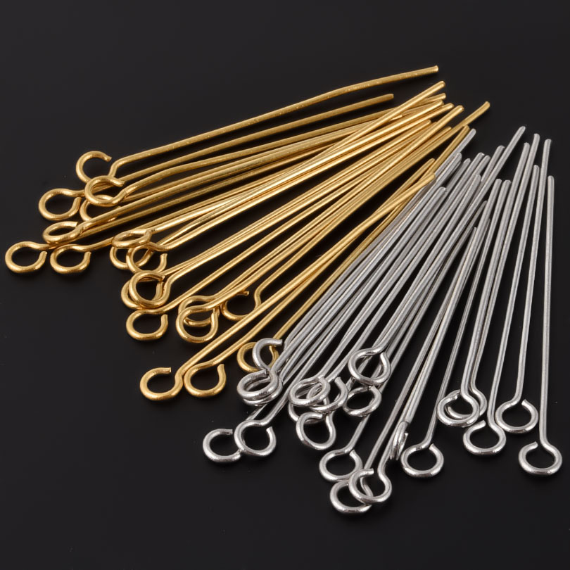 50 szt./zestaw Otwarte szpilki – Jewelry Making Eye Pins recenzja i cena
