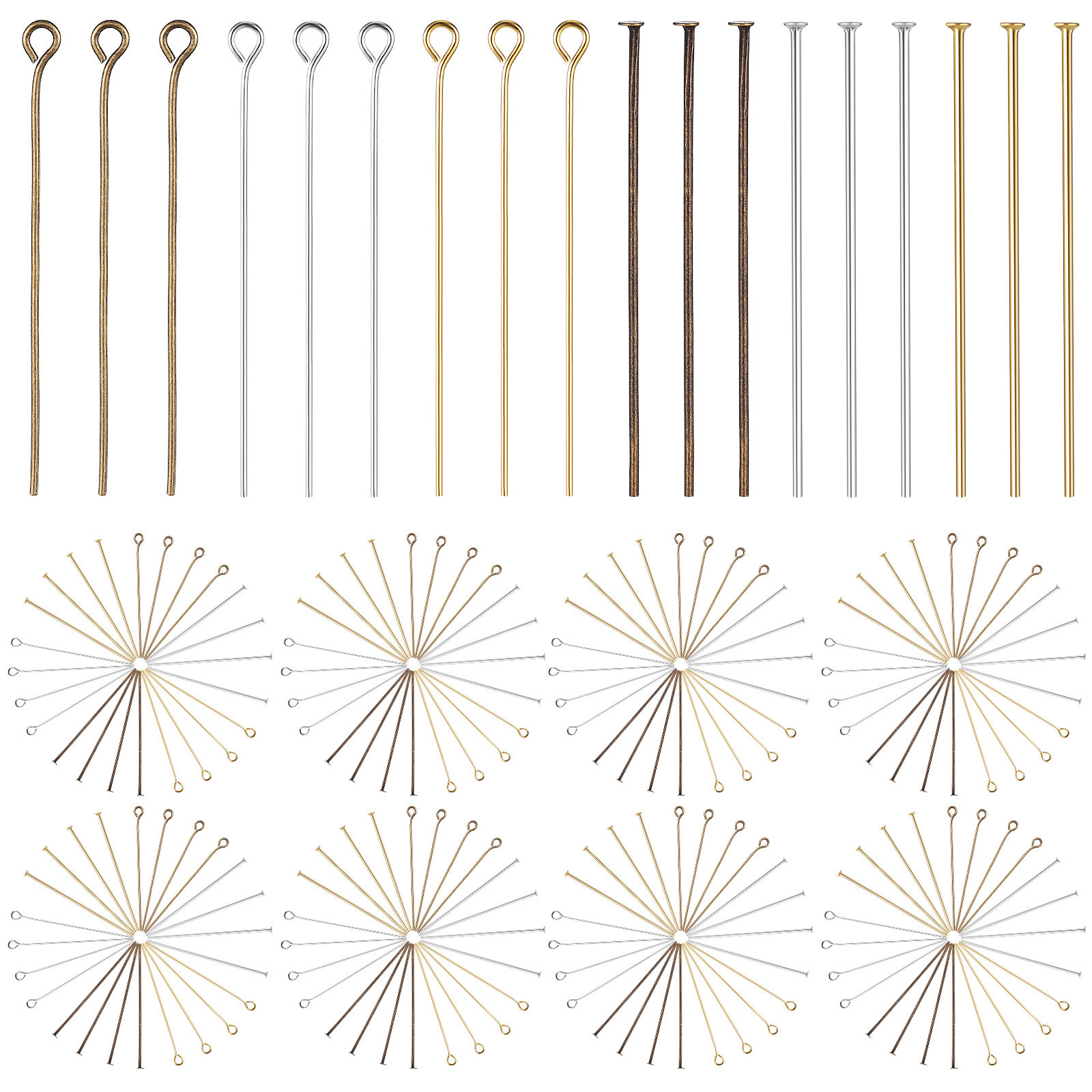 1 zestaw akcesoriów do wyrobu  – Jewelry Making Eye Pins recenzja i cena