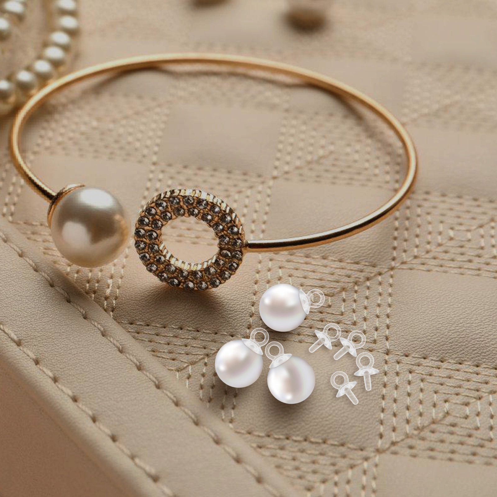 100 sztuk przezroczystych żywi – Jewelry Making Eye Pins recenzja i cena