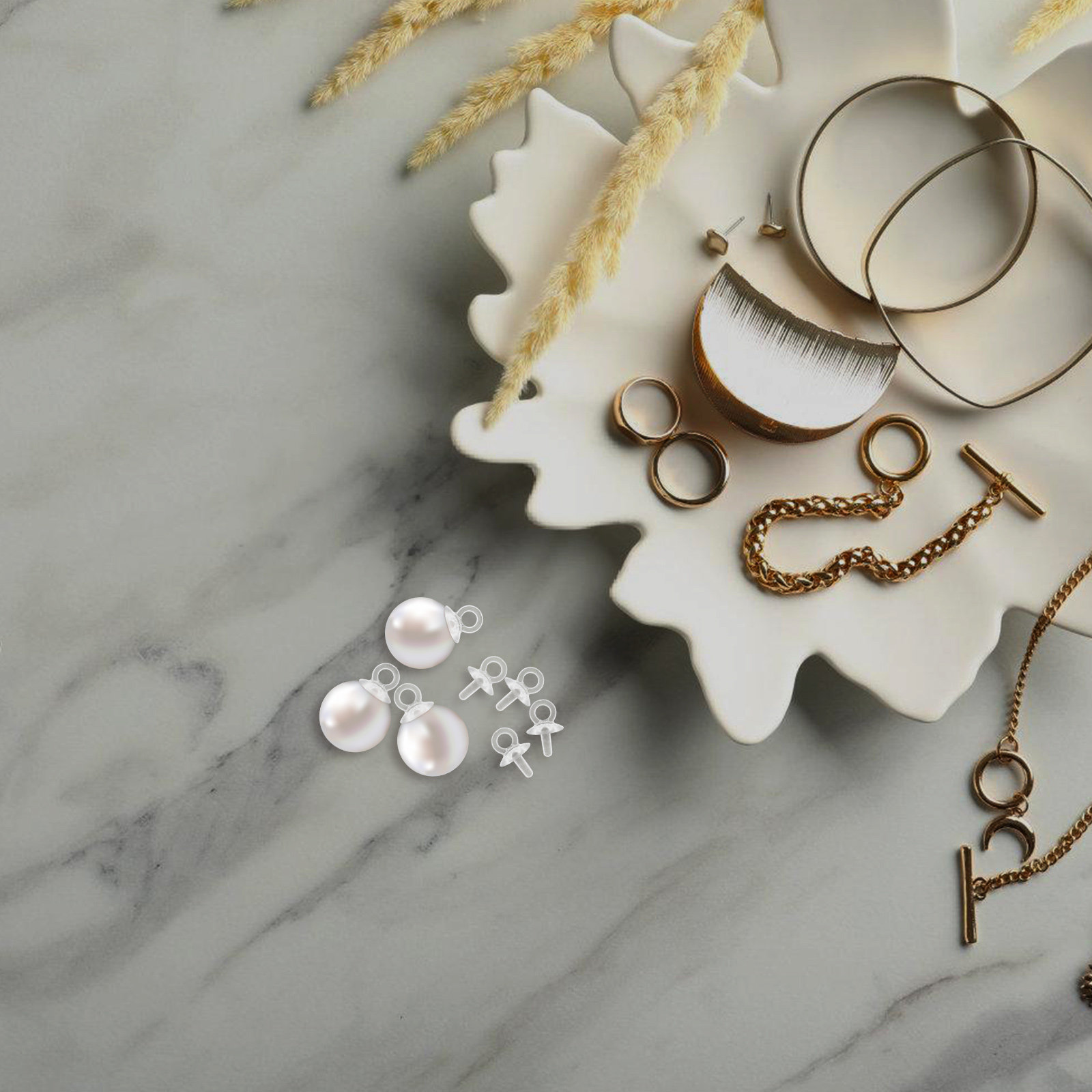 100 sztuk przezroczystych żywi – Jewelry Making Eye Pins recenzja i cena