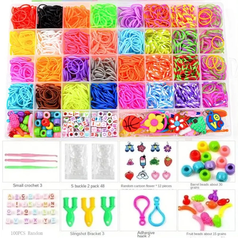 4300 sztuk + 32 kolory żywych  – Jewelry Making Kit For Beginners recenzja i cena