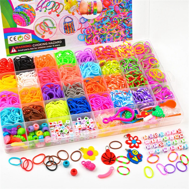 4300 sztuk + 32 kolory żywych  – Jewelry Making Kit For Beginners recenzja i cena
