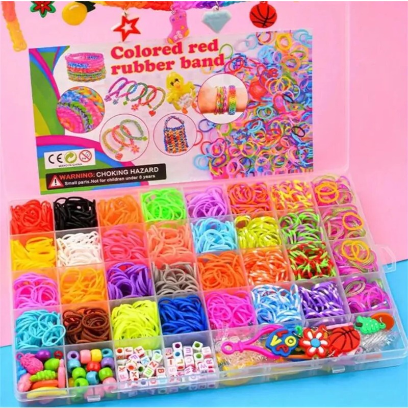 4300 sztuk + 32 kolory żywych  – Jewelry Making Kit For Beginners recenzja i cena
