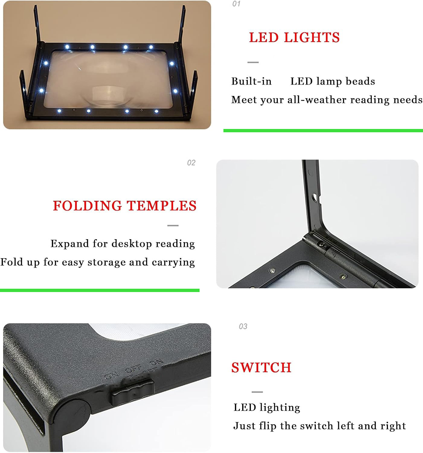 Lupa powiększająca 3X LED ze s – Jewelry Making For Seniors recenzja i cena