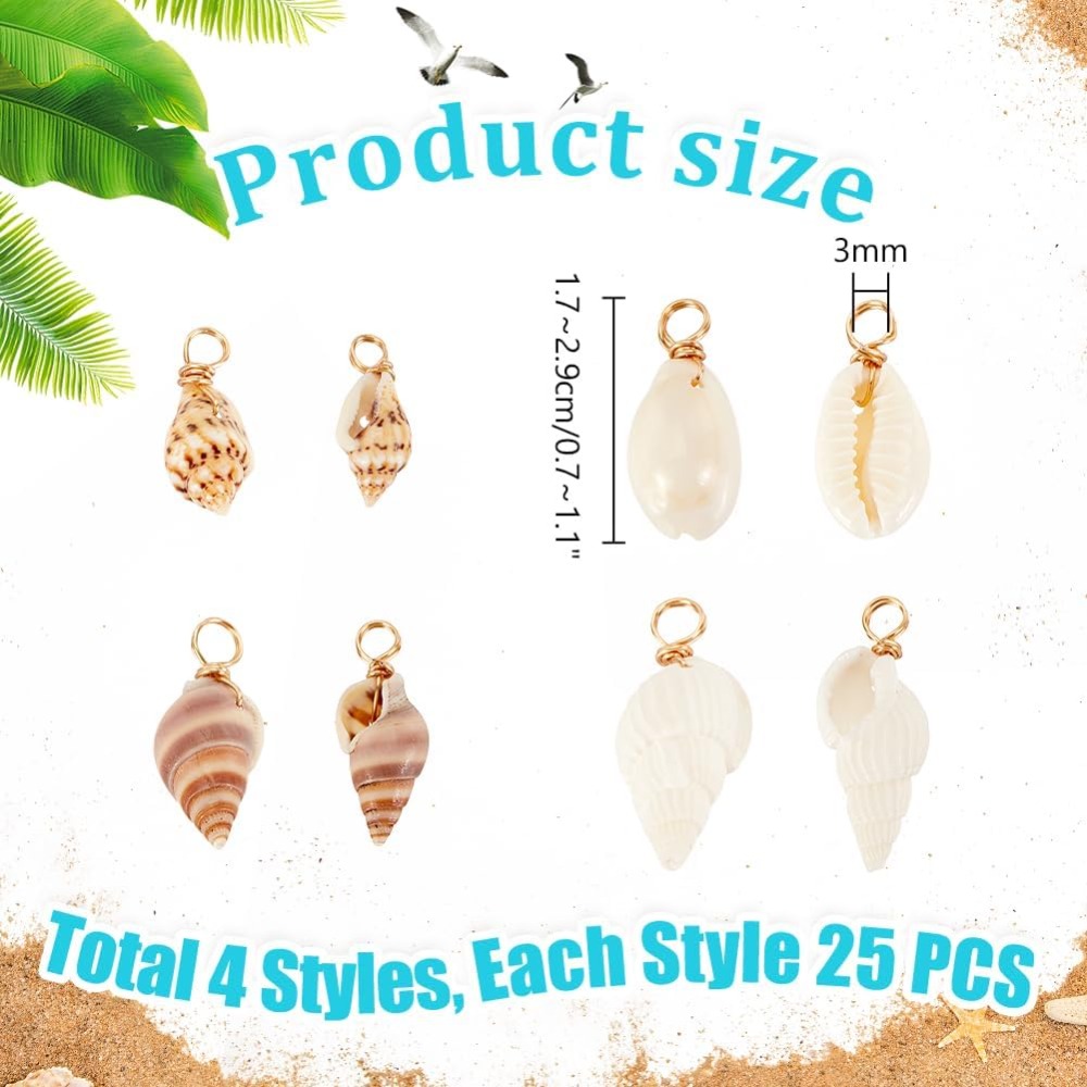 100 sztuk 4 style naturalne mu – Jewelry Making Kit For Beginners recenzja i cena