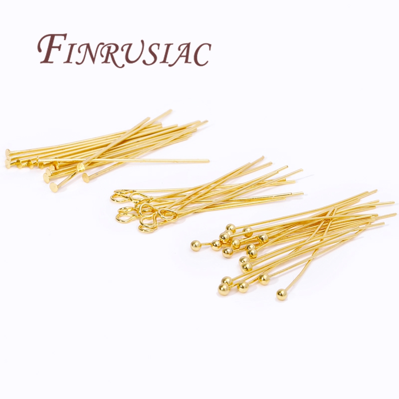 50 sztuk 20-50mm pozłacane szp – Jewelry Making Eye Pins recenzja i cena